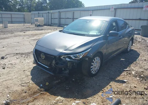 2021 Nissan Sentra S Xtronic Cvt из США, поврежденный, VIN 3N1AB8BV8MY261462